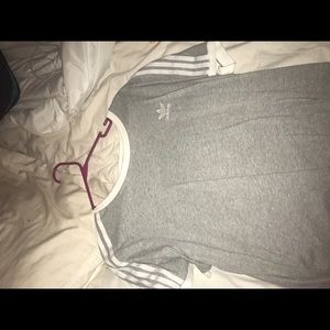 Adidas gray tee